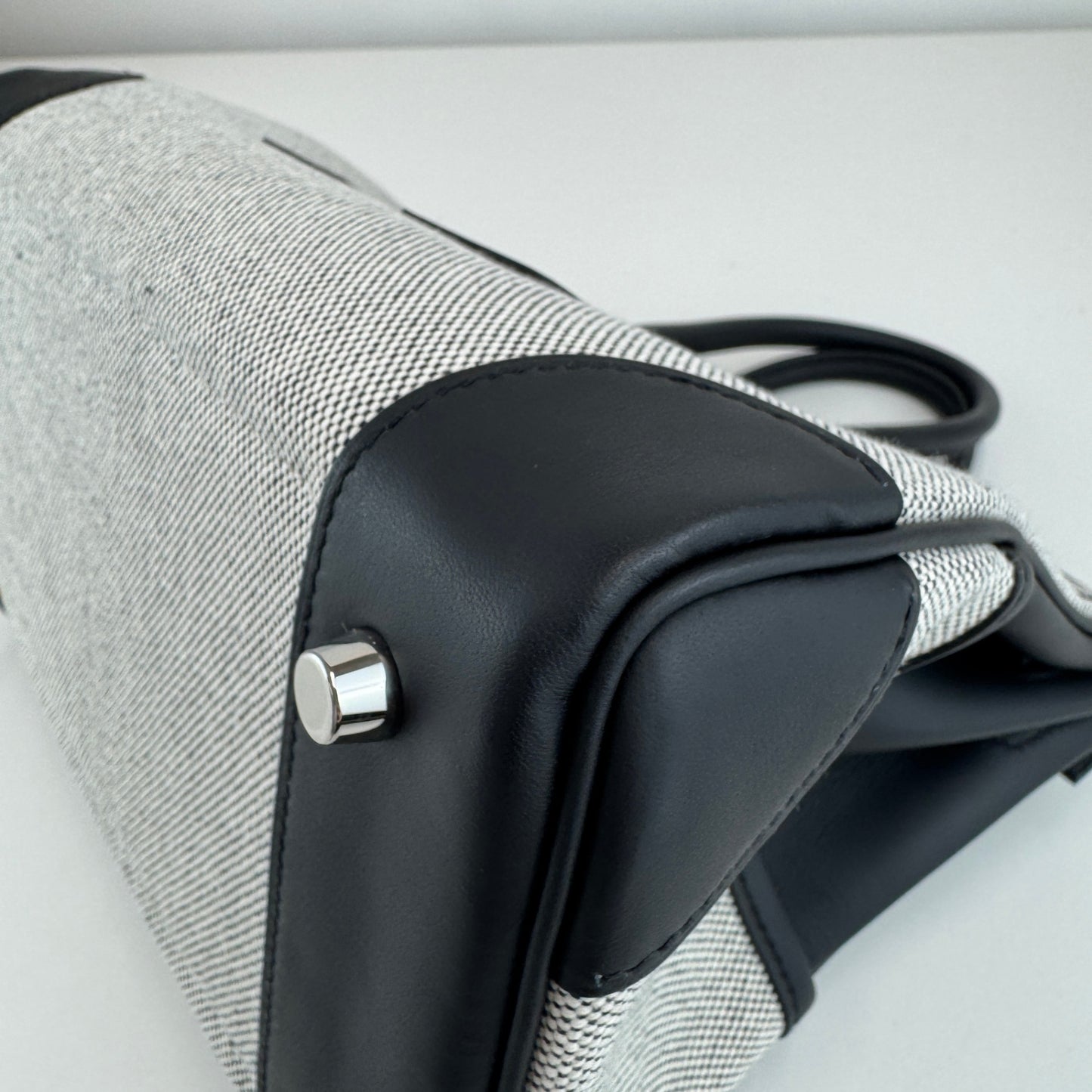 Birkin25 cargo バーキン25カーゴ Black ブラック  PHW シルバー金具 Toile goelan/Swift Stamp-K K刻印