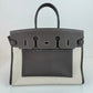 Birkin35 A L'Envers バーキン35 アランヴェール Ebene エベンヌ  PHW シルバー金具 Barenia/ToileH バレニア/トワルアッシュ Stamp-K K刻印