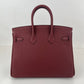 Birkin25 バーキン25 Rouge H ルージュアッシュ YG金具 Stamp-K K刻印 Togo トゴ