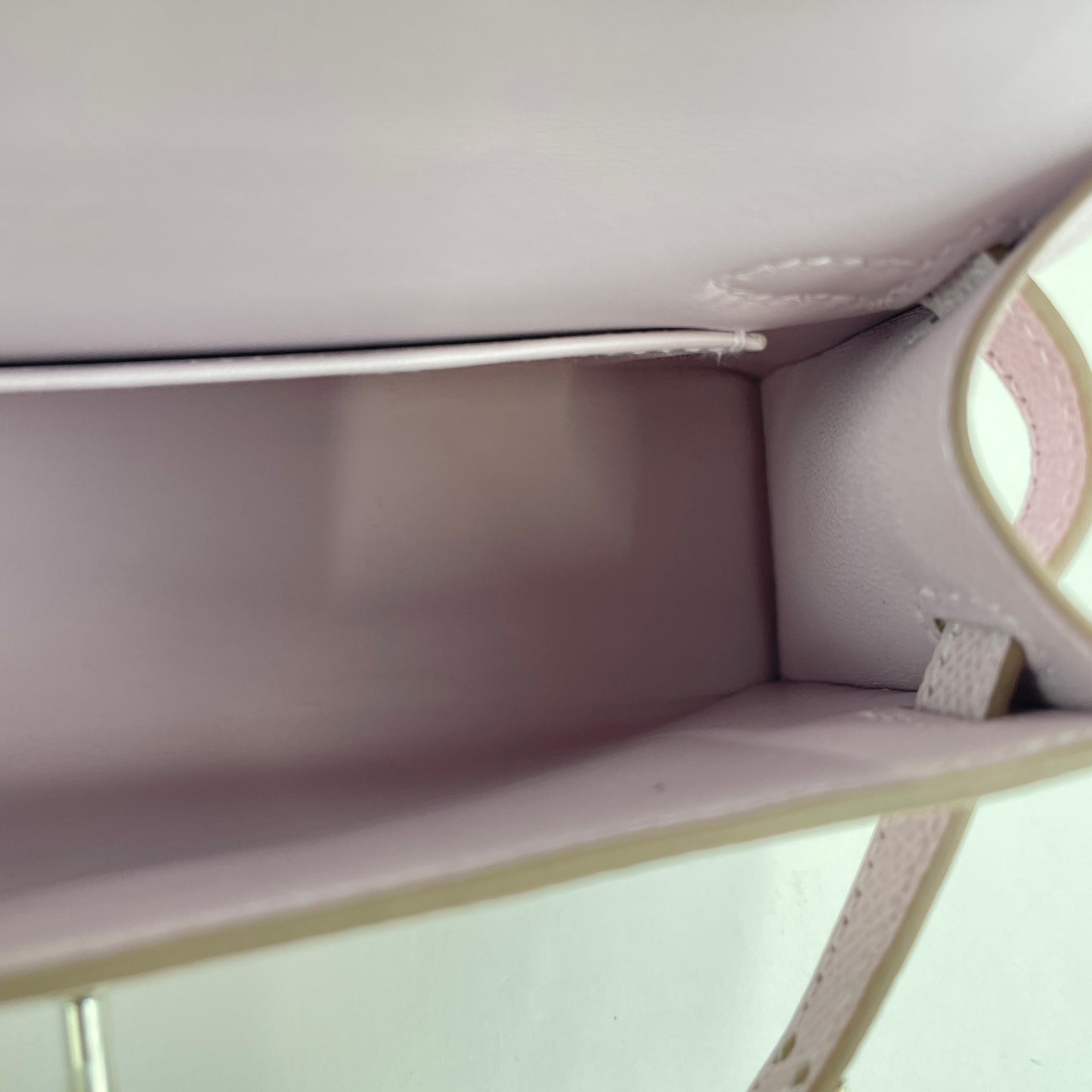 Mini kelly ミニケリー Mauve Sylvestre　モーヴシルベストル  PHW シルバー金具 Epsom エプソン Stamp-B B刻印