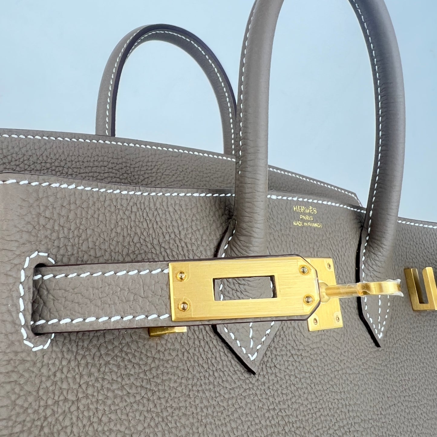 Birkin25 バーキン25 Etoupe エトープ GHW Mat ゴールド金具マット Stamp-K K刻
