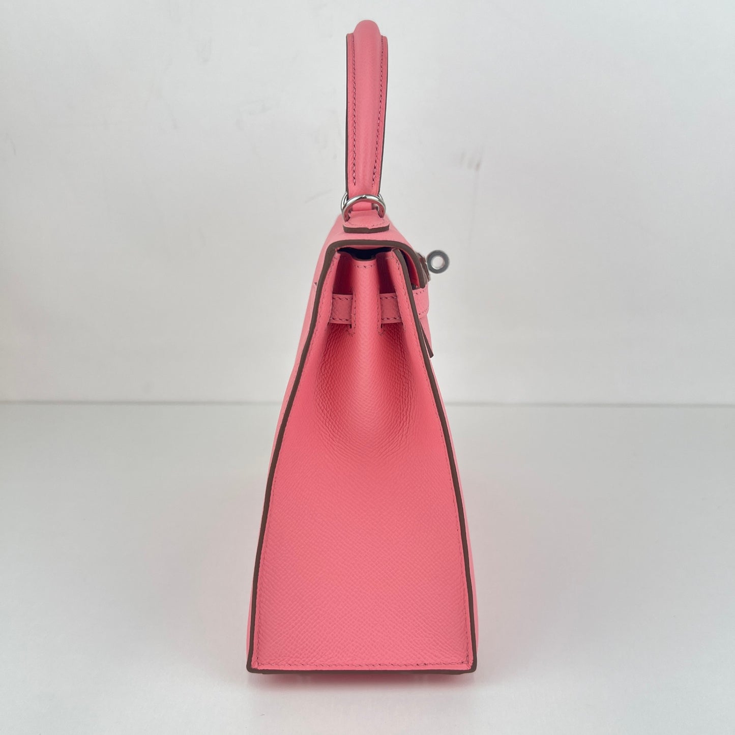 Kelly25 ケリー25 Rose confetti ローズコンフェッティ Epsom エプソン PHW シルバー金具 Stamp-K K刻印