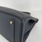 Birkin35 バーキン35 Stamp-W W刻印 Togo トゴ   Black ブラック GHW ゴールド金具