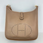 Hermès エルメス Evlyn PM エヴリンPM Stamp-Z Z刻印 Taurillon Clemence トリヨンクレマンス Etoupe エトープ GHW ゴールド金具
