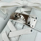 Sneaker DAY スニーカーデイ White ホワイト PHW シルバー金具 カーフスキン 42.5（26.5cm）