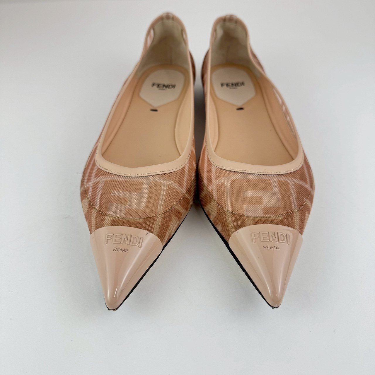 Colibri Pointed Toe Ballerina Flat  コリブリ ポインテッドトゥ バレエフラット Pink ピンク ポリアミド  カーフレザー  ラムレザー サイズ37 24cm