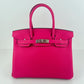 Birkin30 バーキン30 Rose mexico ローズメキシコ  PHW シルバー金具 Togo トゴ Stamp-W W刻印
