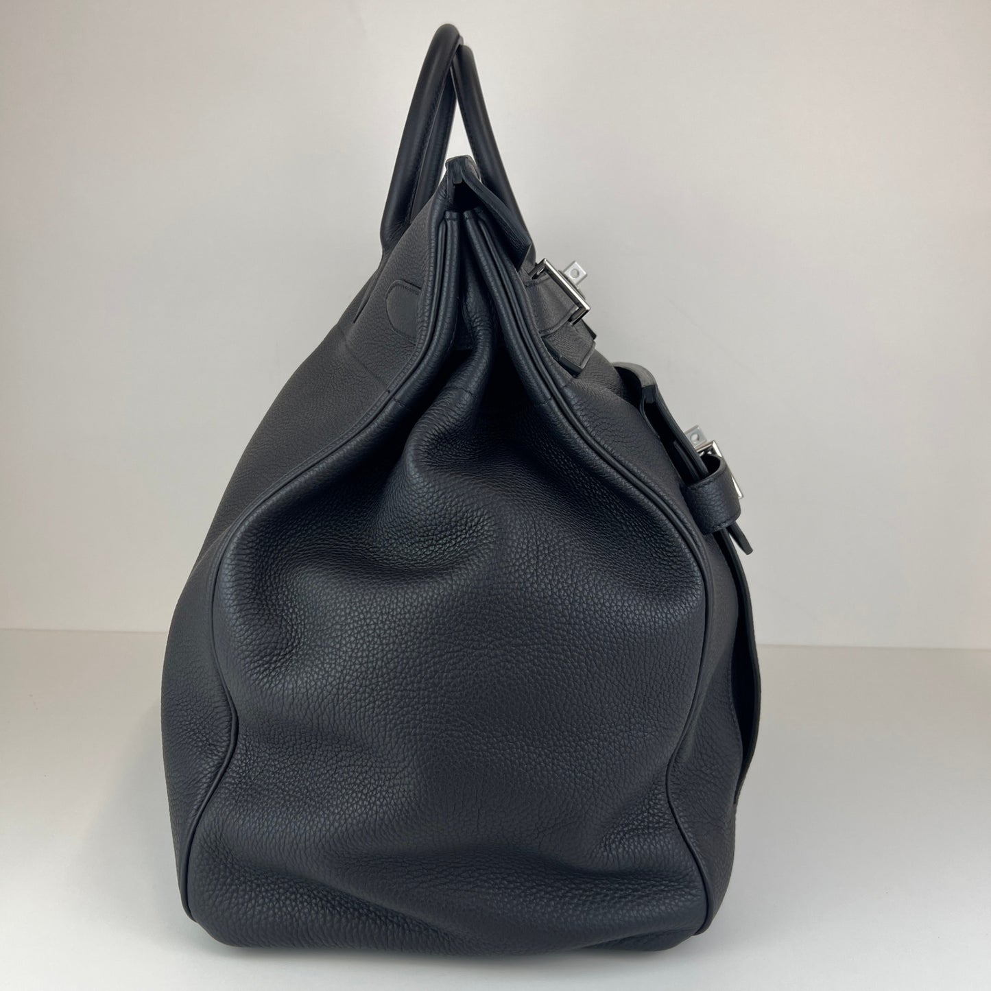 Haut a courries50 multi pocket オータクロア50 マルチポケット Black ブラック Togo トゴ PHW シルバー金具 Stamp-W W刻印