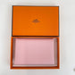 Hermès エルメス Calvi カルヴィ Stamp-K K刻 Rose sakura ローズサクラ Chevre シェーブル