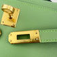 Kelly pochette ケリーポシェット Vert criquet ヴェールクリケット Swift スイフト GHW ゴールド金具 Stamp-B B刻印