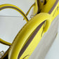 Haut a courries 40 Combi オータクロア40コンビ　Yellow イエロー　PHW シルバー金具　Stamp-D D刻印