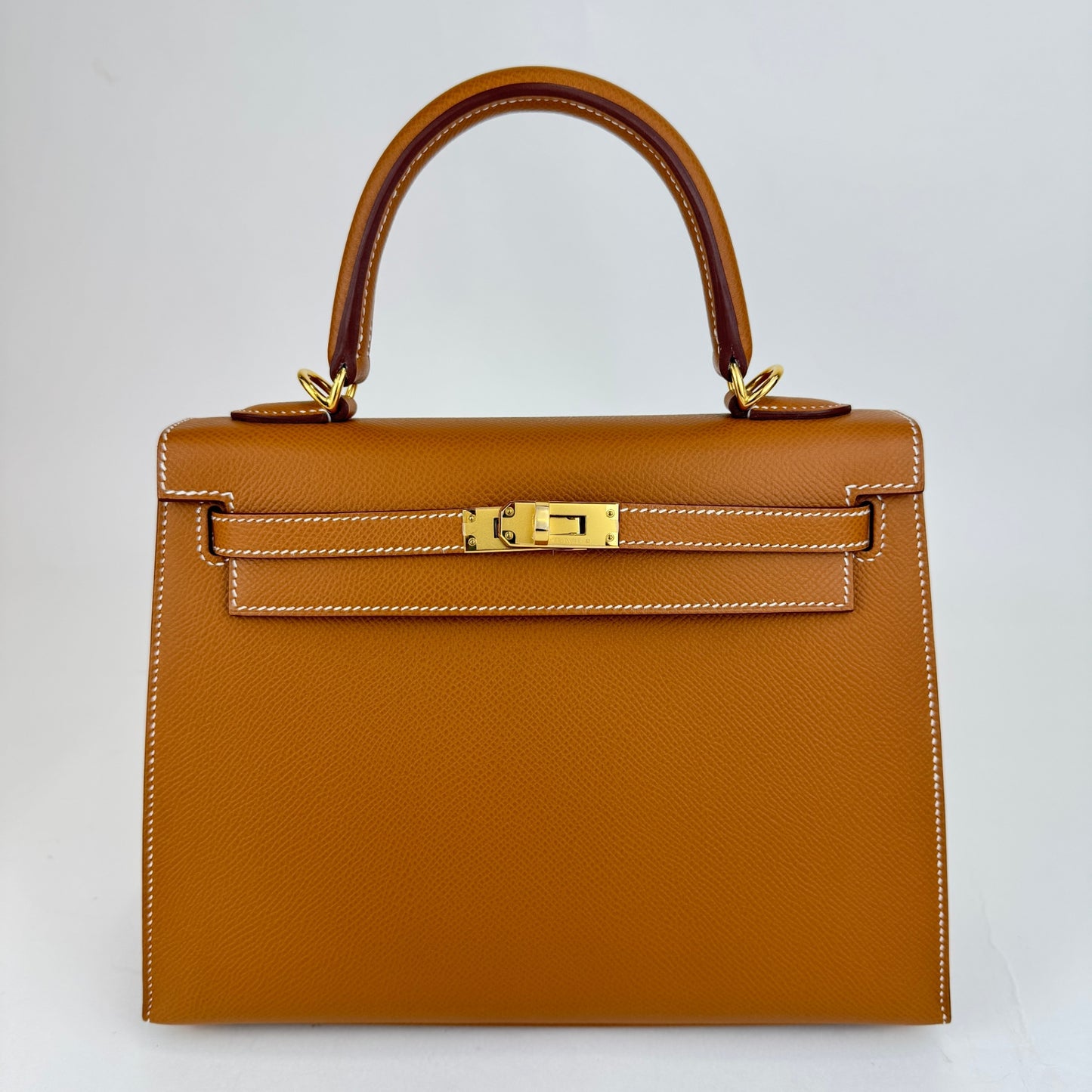 Kelly25 Sellier ケリー25セリエ Gold ゴールド  GHW ゴールド金具 Epsom エプソン Stamp-W W刻印