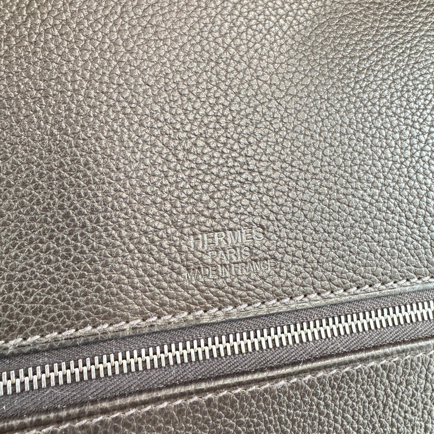 Birkin35 A L'Envers バーキン35 アランヴェール Ebene エベンヌ  PHW シルバー金具 Barenia/ToileH バレニア/トワルアッシュ Stamp-K K刻印