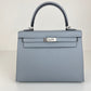 Hermès エルメス Kelly25 ケリー25 Stamp-K K刻印 Epsom エプソン Gris pantian グリパンタン PHW シルバー金具