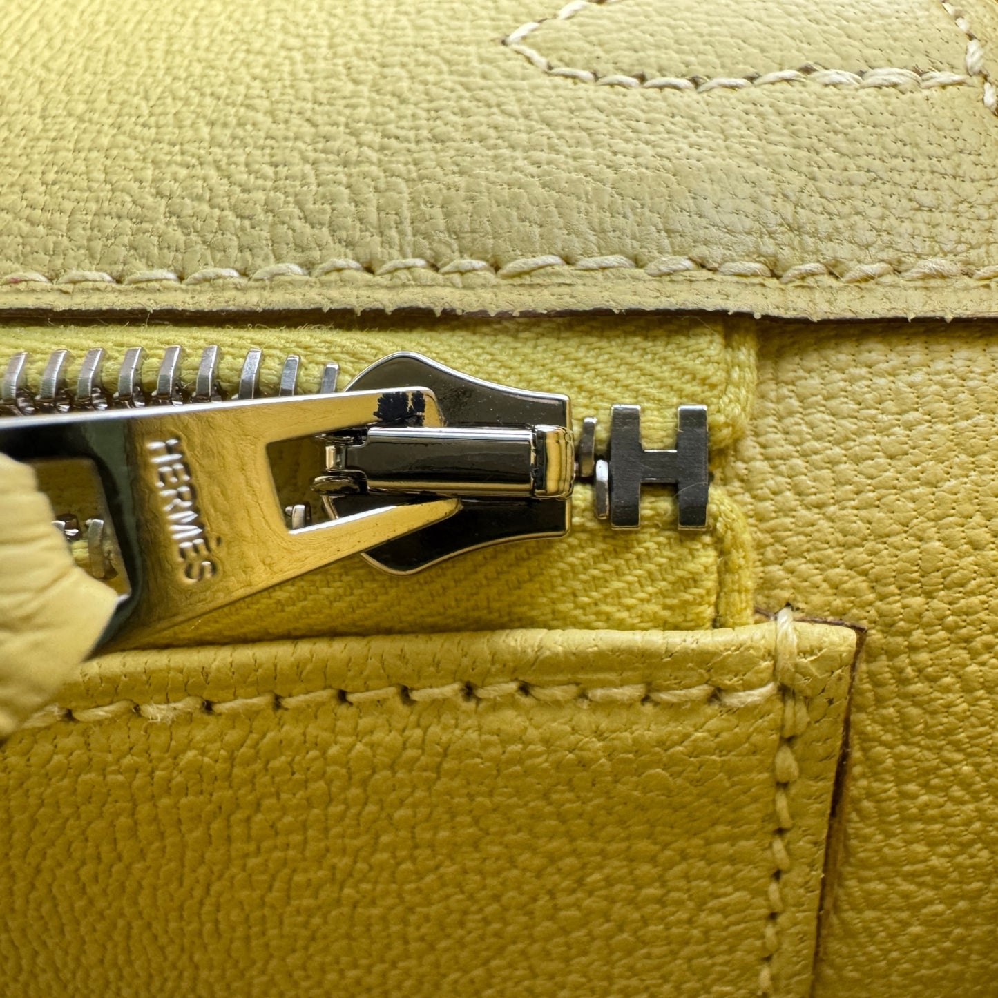 Birkin25 バーキン25 Stamp-B B刻印 Togo トゴ Joune poussin ジョーヌプッサン PHW シルバー金具