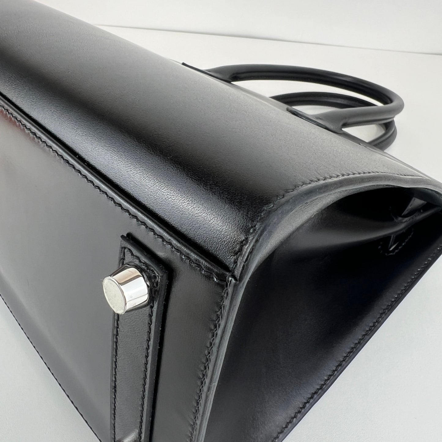 Birkin30 バーキン30 Black ブラック PHW シルバー金具 Box calf ボックスカーフ Stamp-W W刻印