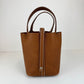 Picotin Lock PM ピコタンロック18　Gold ゴールド  PHW シルバー金具　Veau Barenia ヴォーバレニア　Stamp-K K刻印