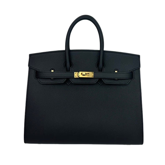 Birkin25 sellier バーキン25 セリエ Black ブラック Epsom エプソン GHW ゴールド金具 B刻 ハンドバッグ