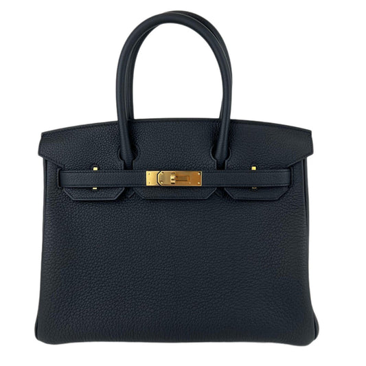 Birkin30 バーキン30 Black ブラック Togo トゴ GHW ゴールド金具 B刻