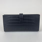Bearn soufflet べアンスフレ Black ブラック Crocodile クロコダイル B刻 長財布