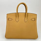 Birkin25 バーキン25 Biscuits ビスキュイ Togo トゴ GHW ゴールド金具 B刻 ハンドバッグ