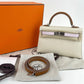 Mini kelly trico ミニケリー Craie クレ Epsom エプソン PHW シルバー金具 B刻