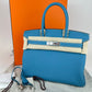 Birkin30 バーキン30 Bleu jean ブルージーン Togo トゴ PHW シルバー金具 B刻
