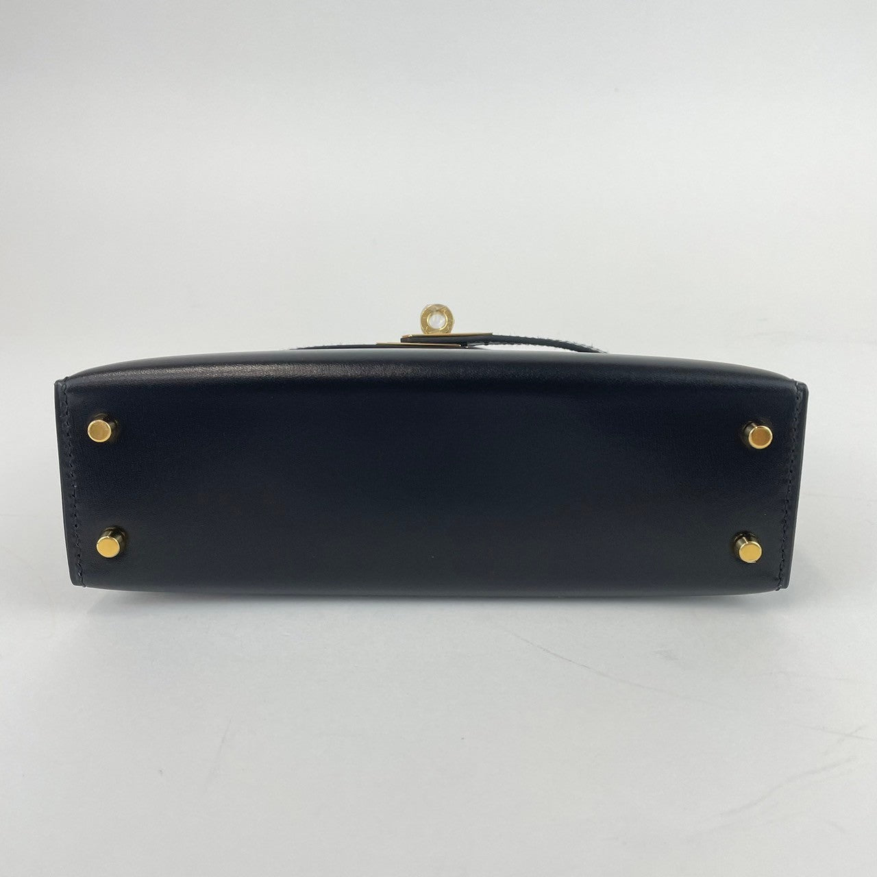 Mini Kelly ミニケリー Black ブラック Box calf ボックスカーフ GHW ゴールド金具 U刻印