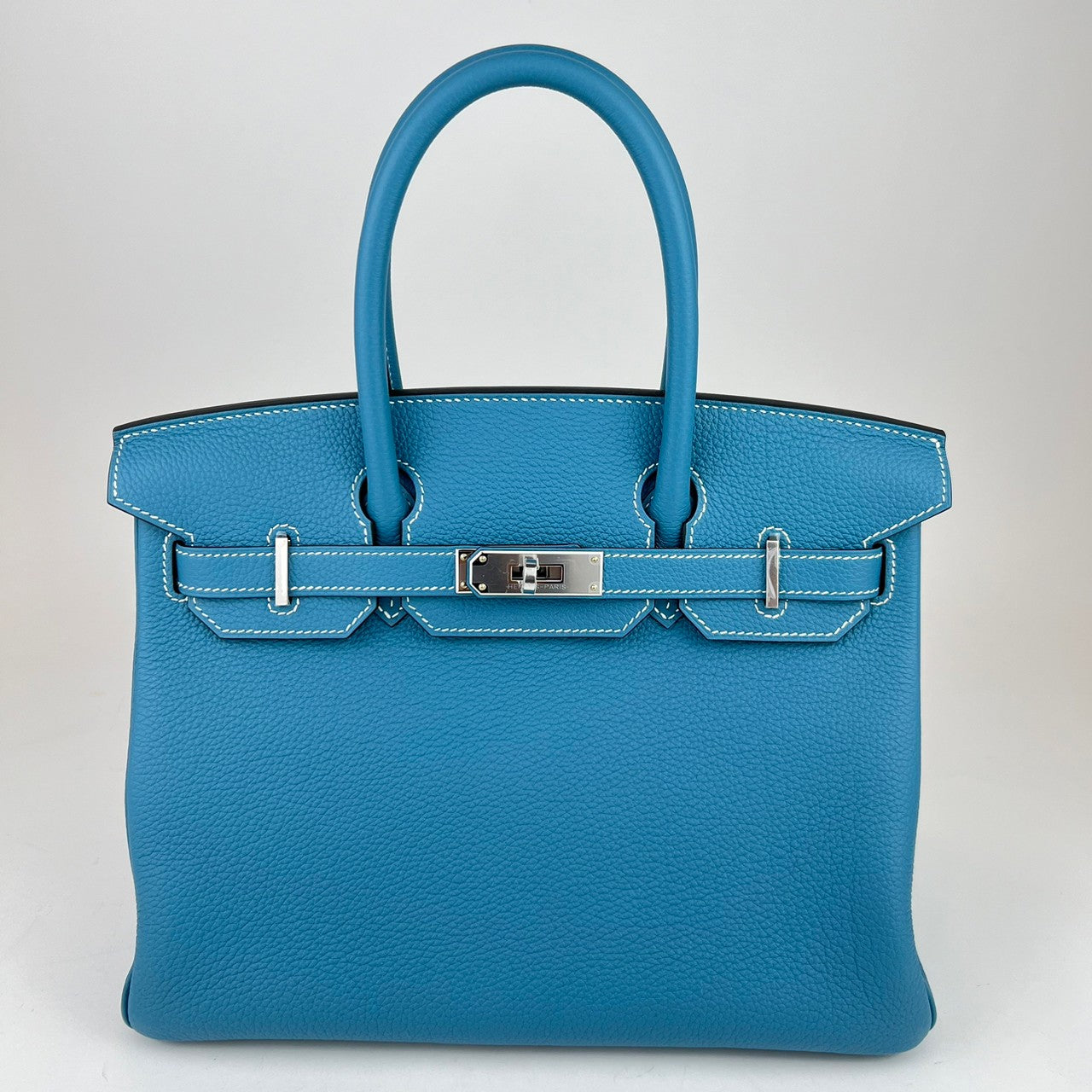 Birkin30 バーキン30 Bleu jean ブルージーン Togo トゴ PHW シルバー金具 B刻