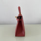 Mini Kelly ミニケリー U刻 Rouge grenat ルージュグレナ GHW ゴールド金具