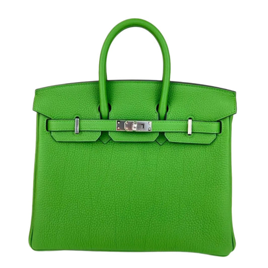 Birkin25 バーキン25 Vert Yucca ヴェールユッカ Togo トゴ PHW シルバー金具 B刻印