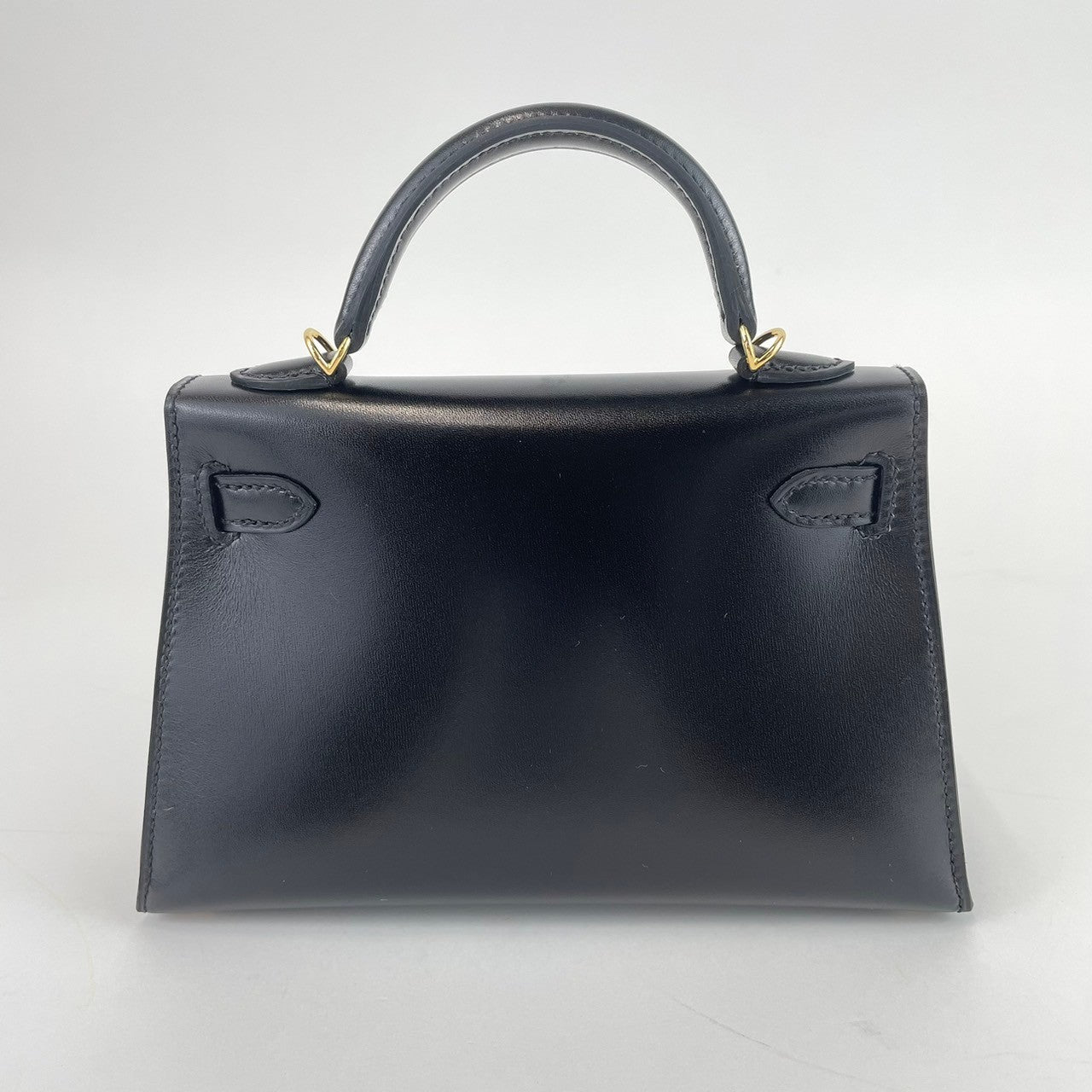 Mini Kelly ミニケリー Black ブラック Box calf ボックスカーフ GHW ゴールド金具 U刻印