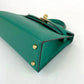 Mini Kelly ミニケリー Vert vertigo ヴェールヴェルティゴ Epsom エプソン GHW ゴールド金具